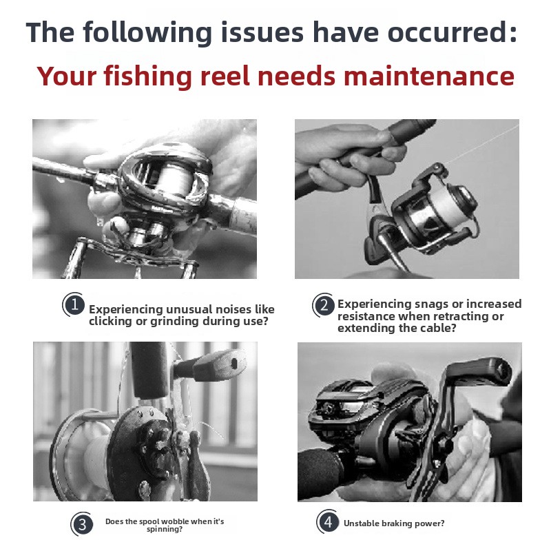 Fishing Reel Maintenance Wrenc - огляд і ціна Reel Repair Kit