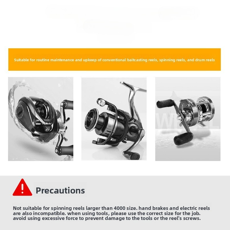 Fishing Reel Maintenance Wrenc - огляд і ціна Reel Repair Kit