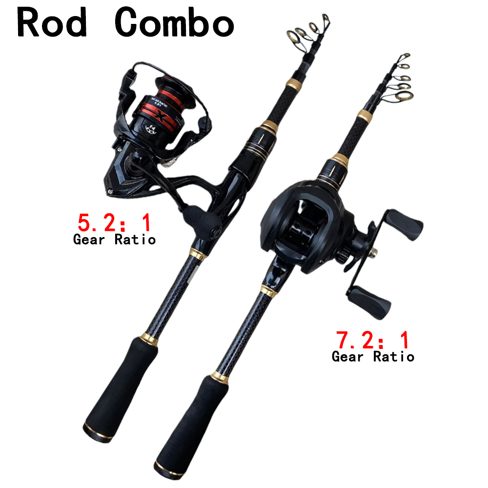 Telescopic Baitcasting Fishing - огляд і ціна Spincast Reel